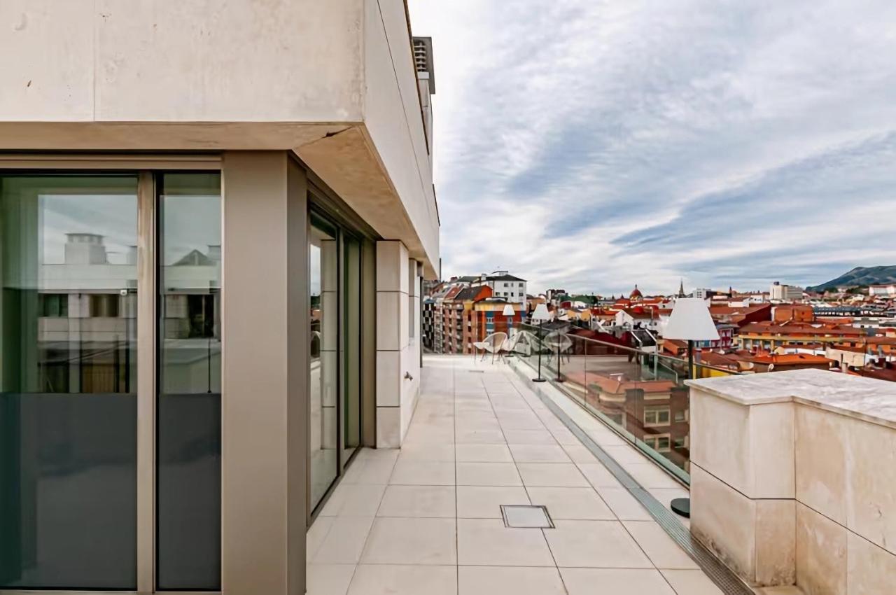Apartamento Atico Centrico Bulevar De La Sidra Oviedo Exterior foto